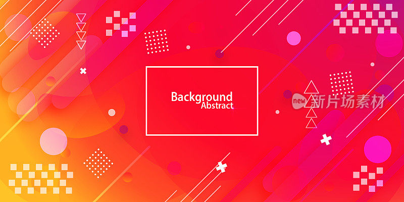 abstract background with red and yellow gradient